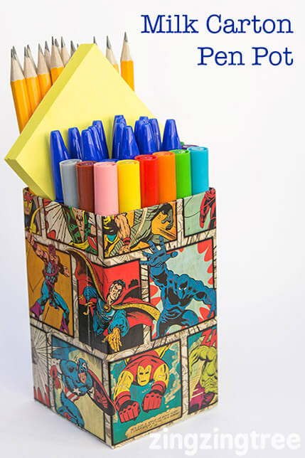 15 Cheerful Comic Book Crafts for Kids
