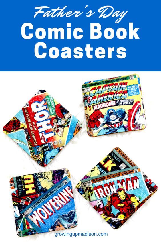 15 Cheerful Comic Book Crafts for Kids