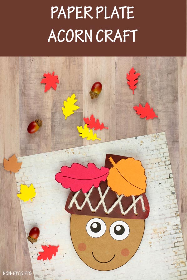 Get ready for Fall with these amazing acorn crafts for kids! Make acorns out of paper plates, craft sticks, pipe cleaners and your own handprints!