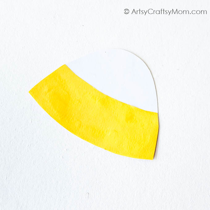 This cute little Paper Bag Candy Corn Puppet Craft is just what you need to add some color to your Halloween puppet show; & they're easy to make!