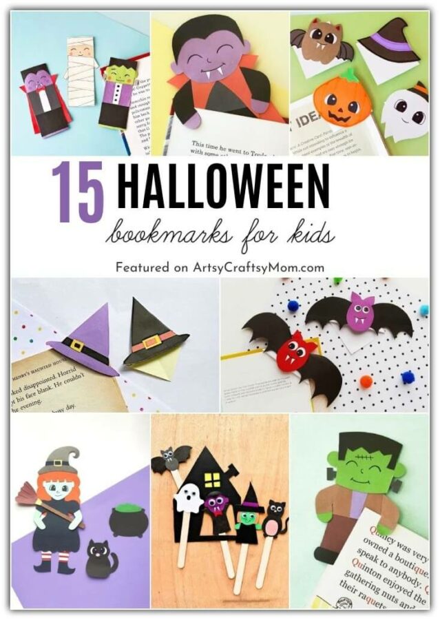 Here are colorful Halloween Theme Bookmarks that'll keep you all set for your reading this season! Take your pick from ghosts, witches & more!