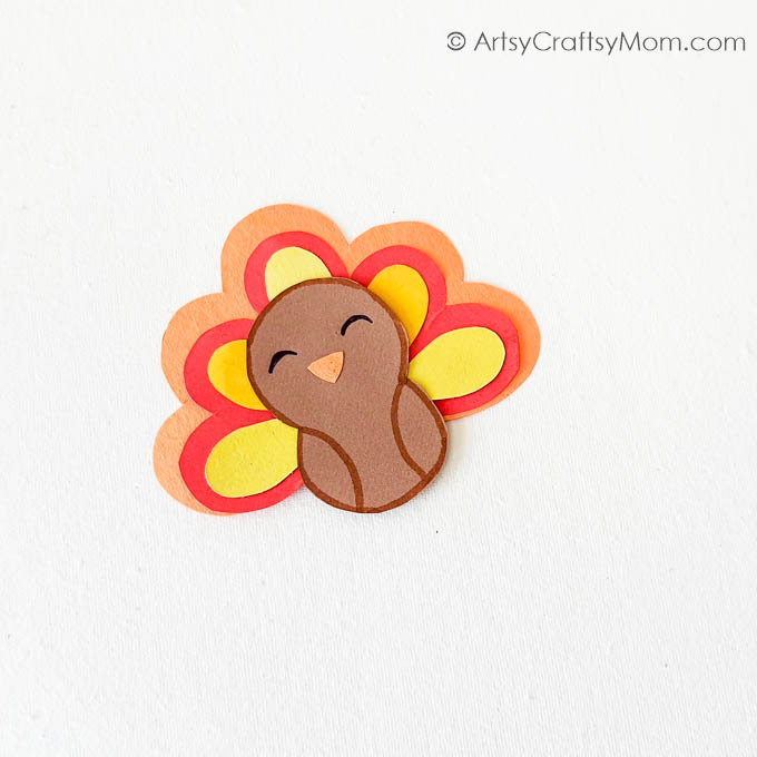 Thanksgiving Corner Bookmarks | Fall Crafts 6 Make these Thanksgiving corner bookmarks using nothing but craft paper and a printable template! One of the easiest Fall crafts for kids of all ages!