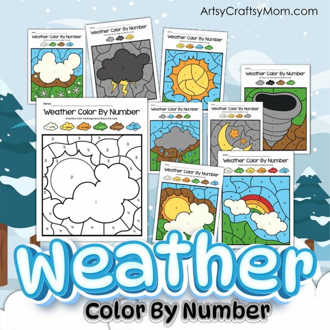 Weather Color By Number.23