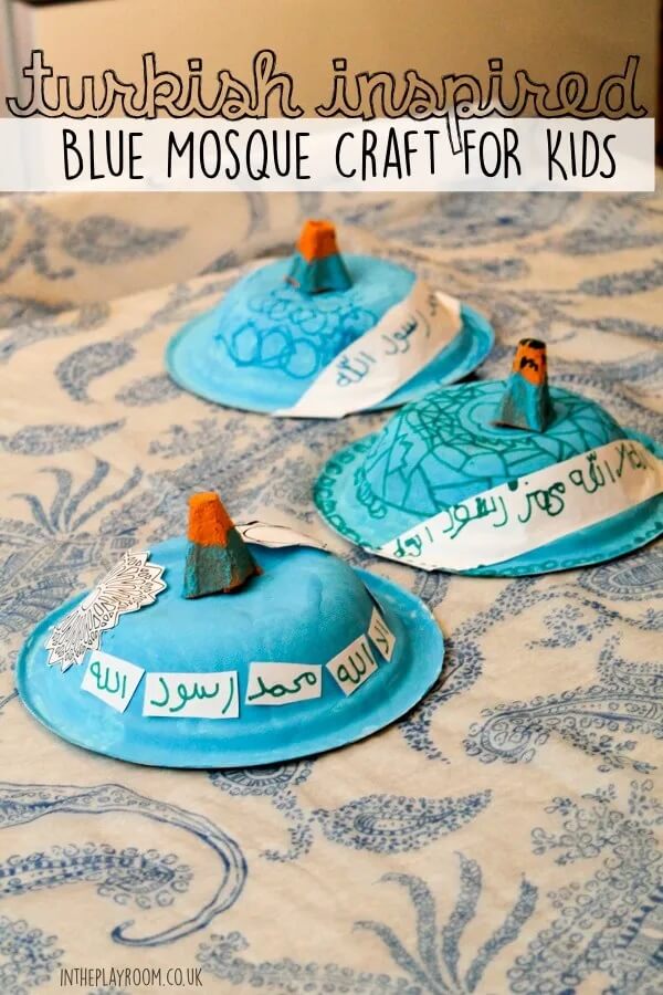 Here are 20 Terrific Turkey Country Crafts for Kids to take a virtual trip to this amazing country, just in time for their Republic Day on 29th October!