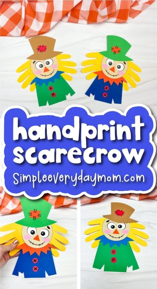 Here are some easy and fun scarecrow crafts that are perfect for Fall & Thanksgiving! Make crafts from paper plates, craft foam, craft sticks & more!