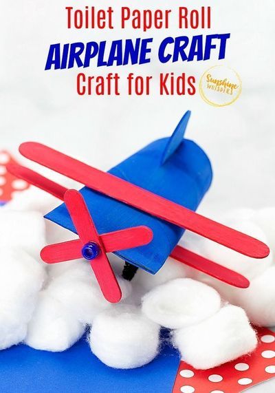 Here are some awesome Airplane Crafts for Kids to celebrate Aviation History Month in November! Learn about airplanes & the people behind them!