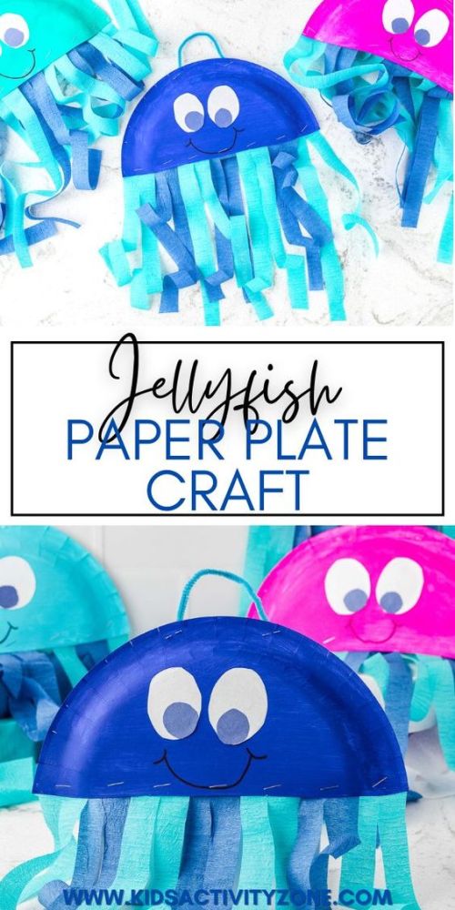 You'll love these jellyfish crafts for kids, perfect for World Jellyfish Day on 3rd November! Learn more about the jellyfish, that's not really a fish!