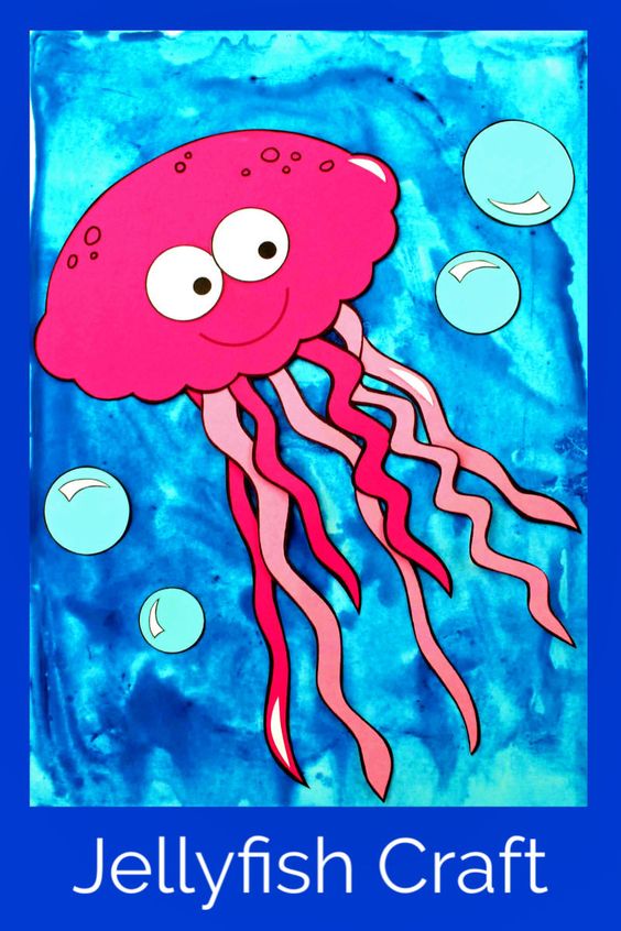 You'll love these jellyfish crafts for kids, perfect for World Jellyfish Day on 3rd November! Learn more about the jellyfish, that's not really a fish!
