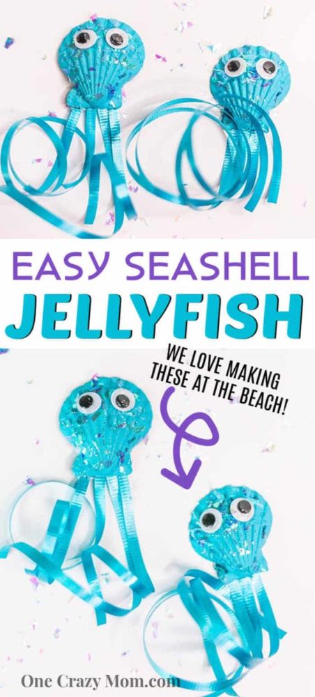 You'll love these jellyfish crafts for kids, perfect for World Jellyfish Day on 3rd November! Learn more about the jellyfish, that's not really a fish!