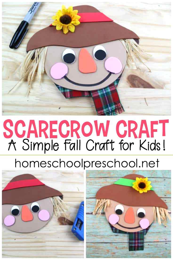 Here are some easy and fun scarecrow crafts that are perfect for Fall & Thanksgiving! Make crafts from paper plates, craft foam, craft sticks & more!