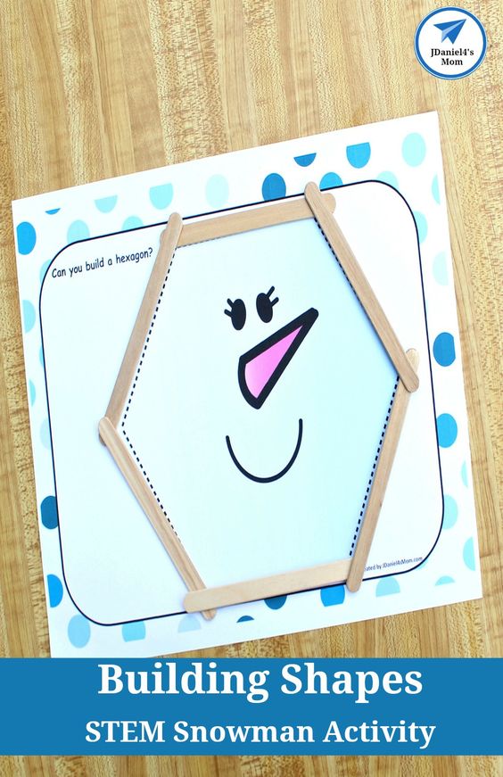 Here are 15 Wonderful Winter STEM Projects for Kids to learn, play & have fun doing! All you need are regular household materials & craft supplies.