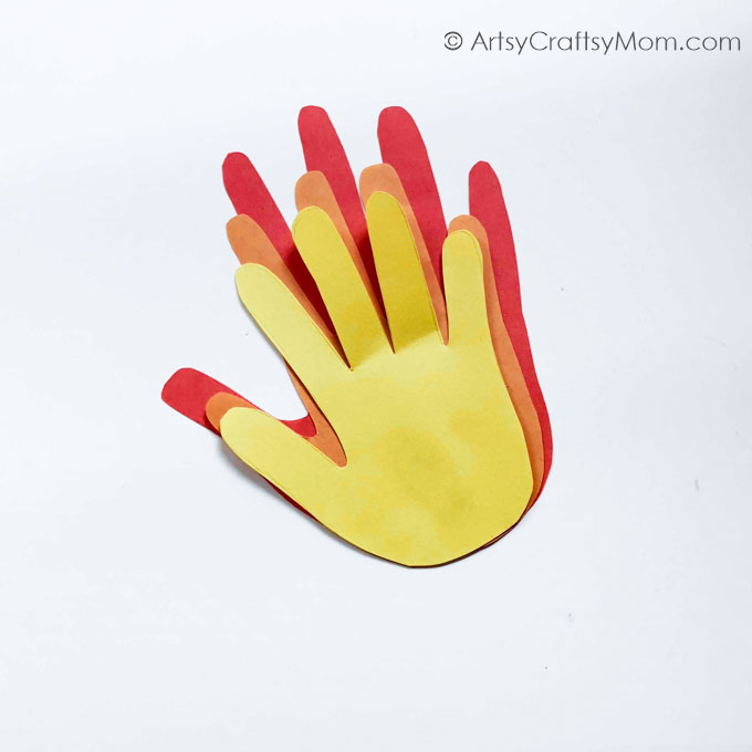 Adorable Handprint Turkey Craft for Kids 5 This Handprint Turkey Craft is the perfect option for young kids to stay busy this Thanksgiving! Great idea for toddlers and preschoolers to try.