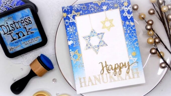 These DIY Hanukkah Cards are easy enough for kids to make this festive season, and gift to their loved ones! Features menorahs, dreidels & more!