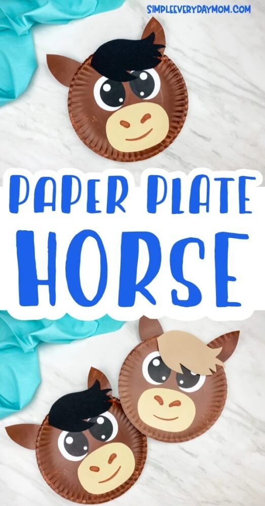 10 Easy and Fun Horse Crafts for Kids 7 Here are 10 Easy and fun Horse Crafts for Kids to make for National Horse Day on 13th December. These are great for a horse party, or just like that!