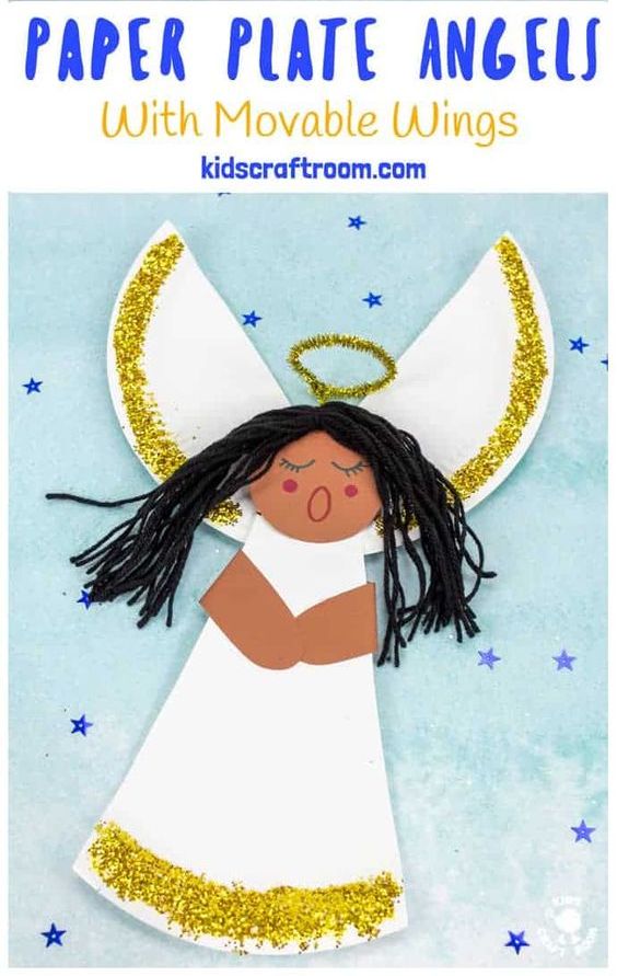 Get ready for the holiday season with these gorgeous angel crafts for kids! Learn how to make angels out of craft sticks, paper plates, and more!