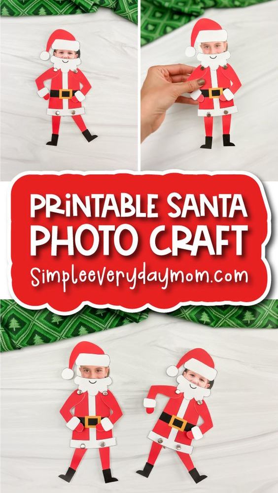 Here are some Santa Crafts for Kids that'll have them all excited for the man in the red suit! Whether naughty or nice, everyone can make these!