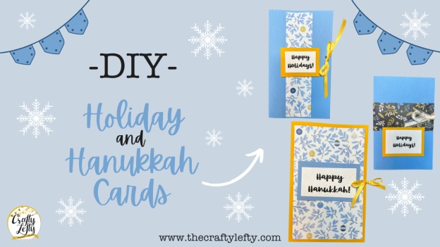 These DIY Hanukkah Cards are easy enough for kids to make this festive season, and gift to their loved ones! Features menorahs, dreidels & more!