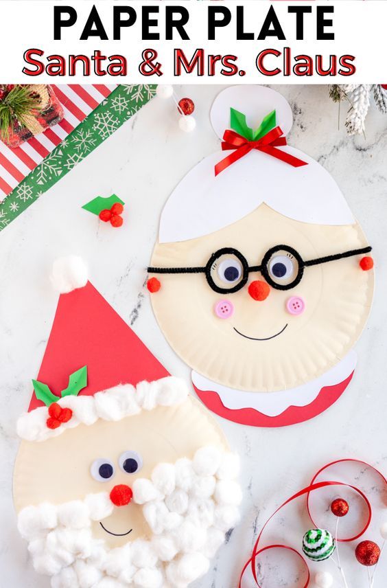 Here are some Santa Crafts for Kids that'll have them all excited for the man in the red suit! Whether naughty or nice, everyone can make these!