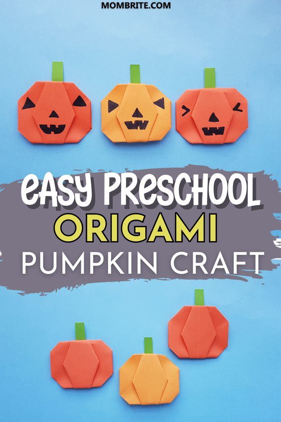 24 Origami crafts for kids