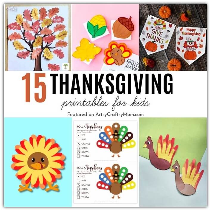 Here are 15 amazing Thanksgiving printables for kids to have fun this holiday season! Includes games, puzzles and even educational stuff!