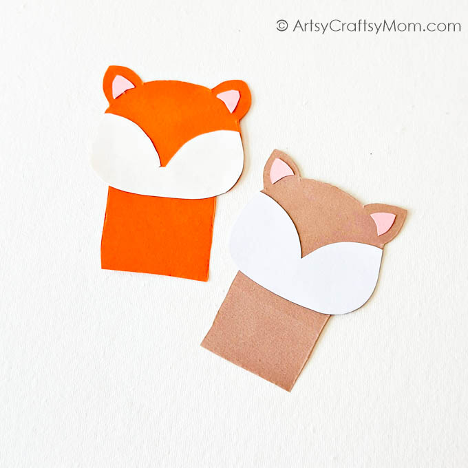 You'll love this Woodland Animals Mini Puppet Craft that features five adorable little woodland creatures! Use them to set up a special show for fall!