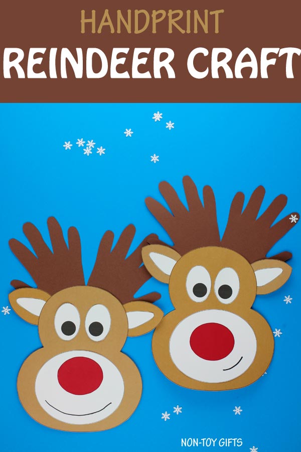 You'll love these reindeer crafts for kids that are perfect for the holiday season! Reindeer feature on gift wrap, cards, puppets, printables and more!