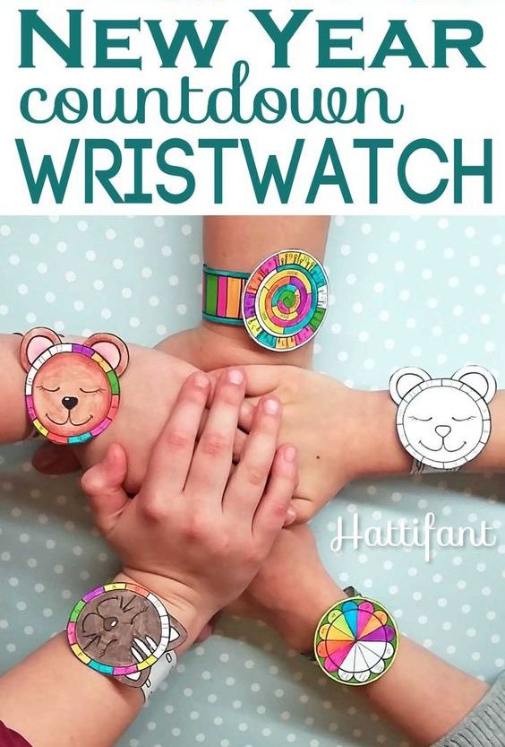 Here are some New Year Printables for Kids to have a fun time this season! Includes printable hats, countdown watches, games and much more!