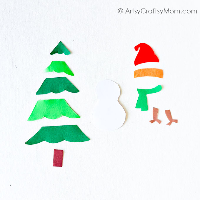 Cute and Colorful 3D Winter Snowman Craft 2 It's winter and it's the holiday season, which can only mean one thing - it's time for a 3D Winter Snowman Craft! Here's a cute one just for you!