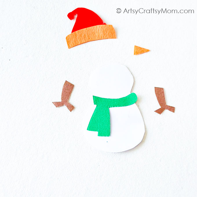 Cute and Colorful 3D Winter Snowman Craft 5 It's winter and it's the holiday season, which can only mean one thing - it's time for a 3D Winter Snowman Craft! Here's a cute one just for you!