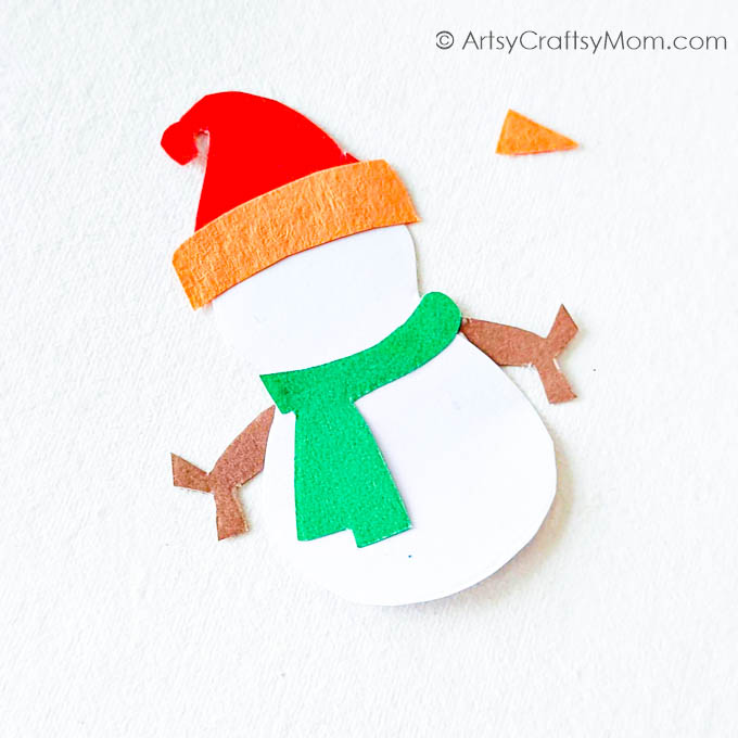 Cute and Colorful 3D Winter Snowman Craft 6 It's winter and it's the holiday season, which can only mean one thing - it's time for a 3D Winter Snowman Craft! Here's a cute one just for you!