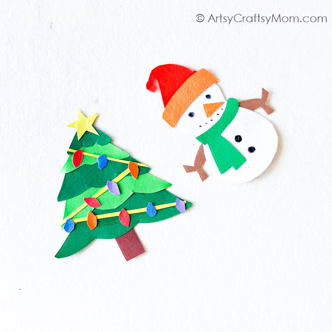 Cute and Colorful 3D Winter Snowman Craft 8 It's winter and it's the holiday season, which can only mean one thing - it's time for a 3D Winter Snowman Craft! Here's a cute one just for you!