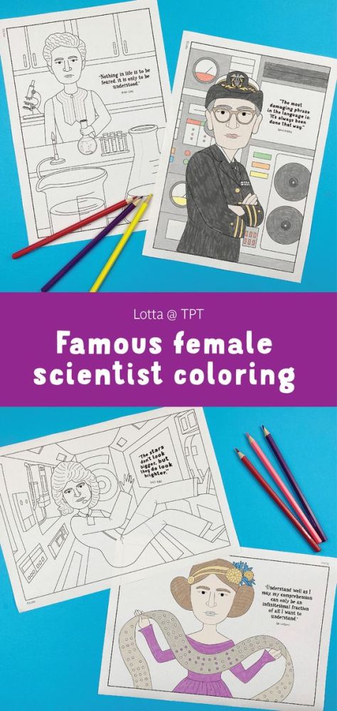 One way to boost female participation in STEM is to introduce girls to famous female scientists - and these Women in STEM Activities should help!
