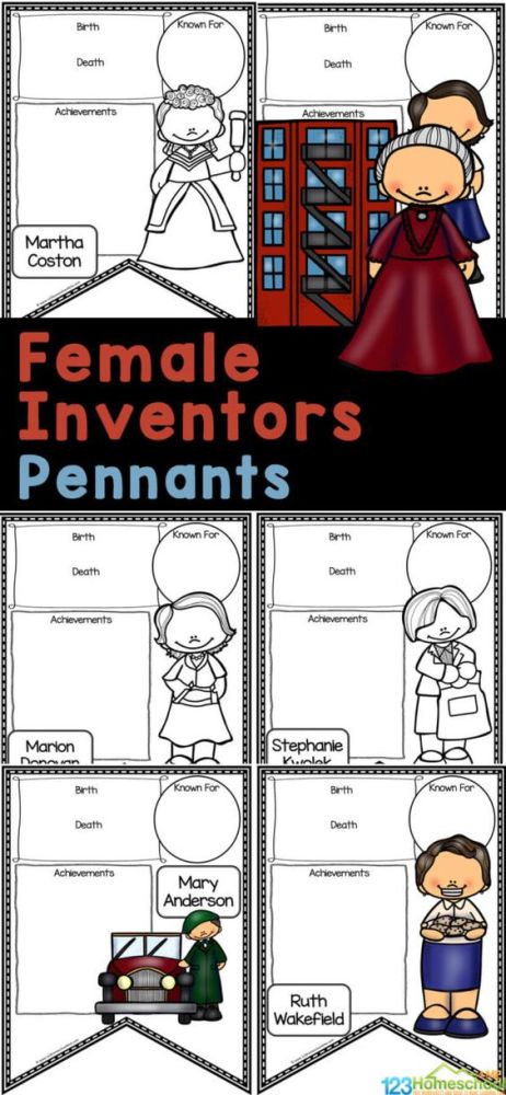 One way to boost female participation in STEM is to introduce girls to famous female scientists - and these Women in STEM Activities should help!
