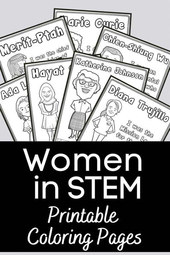 One way to boost female participation in STEM is to introduce girls to famous female scientists - and these Women in STEM Activities should help!