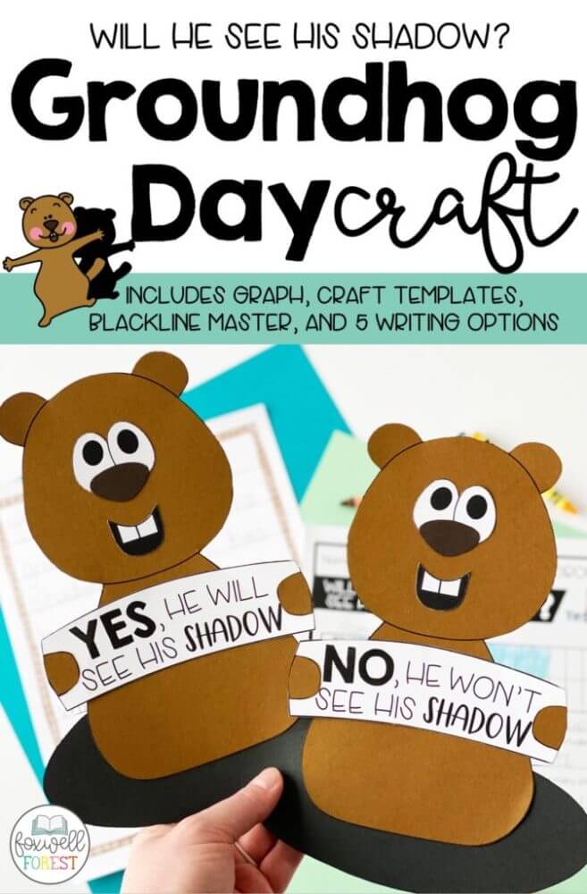 With Groundhog Day coming up on 2nd February, it's a good time to celebrate Punxsutawney Phil with these fun Groundhog Day Crafts for Kids!