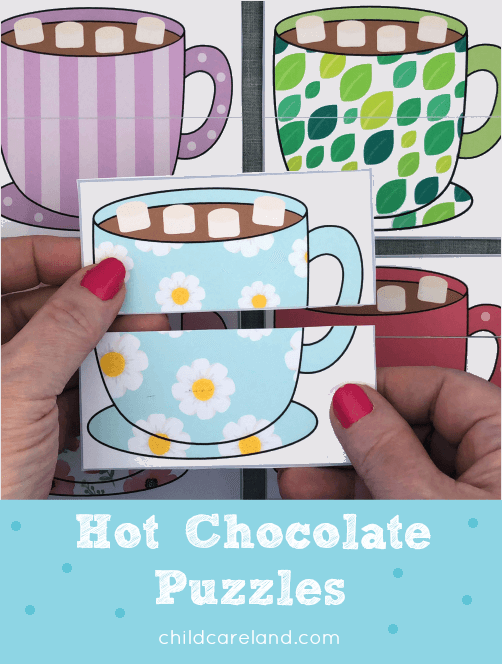 Hot chocolate is amazing in a cup, and also in crafts! Try out these cute Hot Chocolate Crafts for kids - made from paper, cardboard and more!