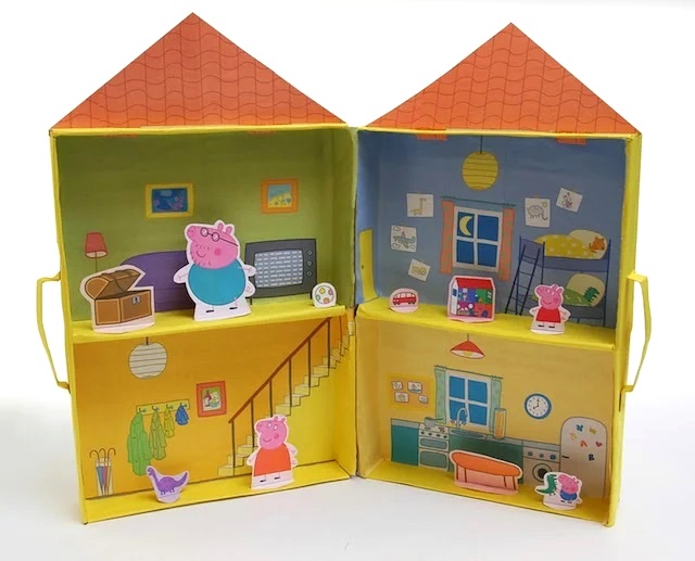 Peppa fans are going to love these cute and fun Peppa Pig Crafts for Kids! Make puppets, pinatas, figurines, playhouses and much more!