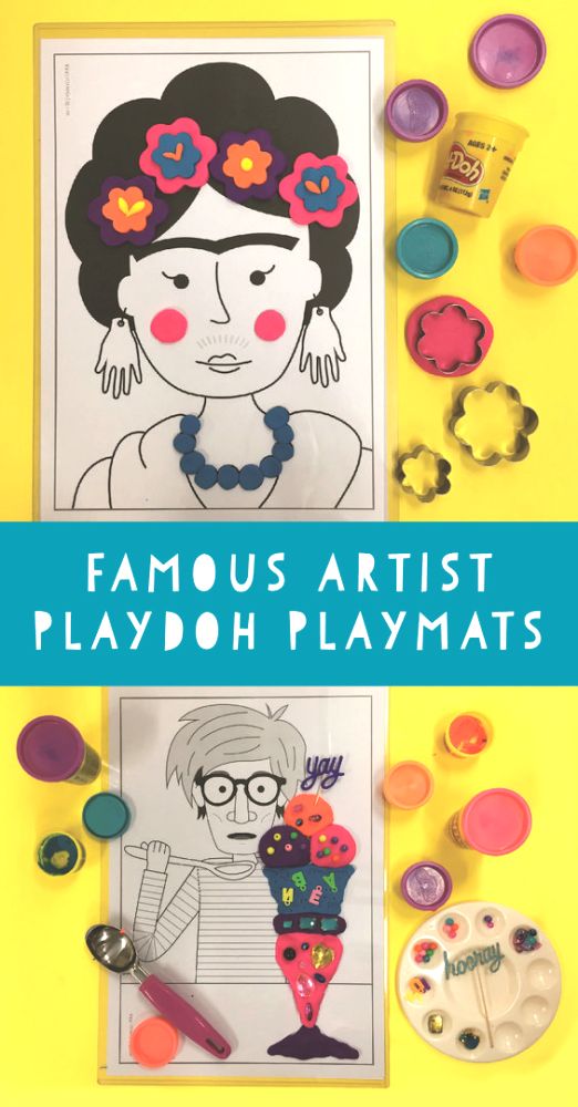 Here are some amazing Artist Printables for Kids to learn about the greats, just in time for Inspire Your Heart with Art Day on January 31st!