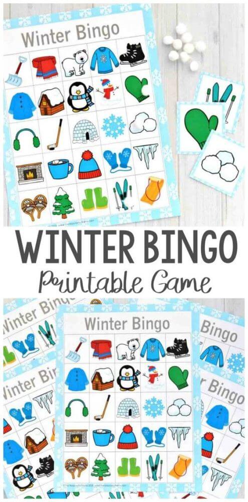 It's cold outside, which means it's a great time to stay home and make these wonderful winter crafts for kids! Features collages, scenes and more!