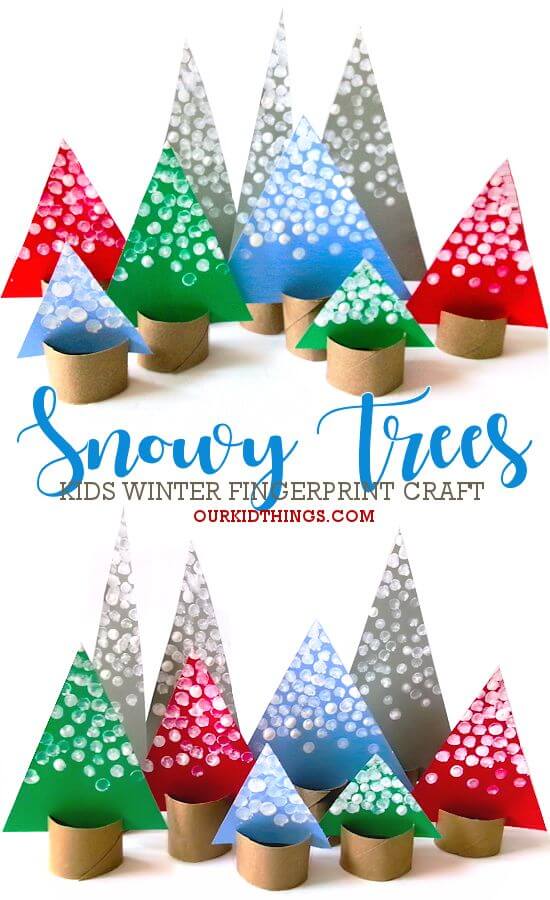 It's cold outside, which means it's a great time to stay home and make these wonderful winter crafts for kids! Features collages, scenes and more!