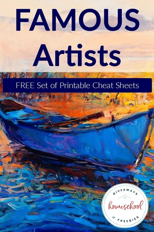 13 Artist Printables for Kids