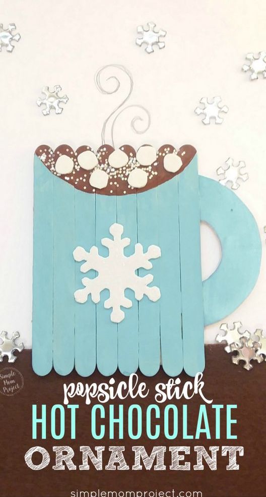 Hot chocolate is amazing in a cup, and also in crafts! Try out these cute Hot Chocolate Crafts for kids - made from paper, cardboard and more!