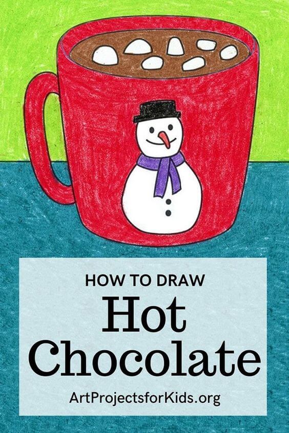 Hot chocolate is amazing in a cup, and also in crafts! Try out these cute Hot Chocolate Crafts for kids - made from paper, cardboard and more!