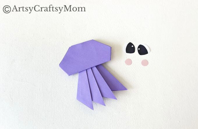 If you're up for a challenge, this Origami Octopus craft for Kids is perfect to expand your Origami skills! Practice your folds and see what happens!