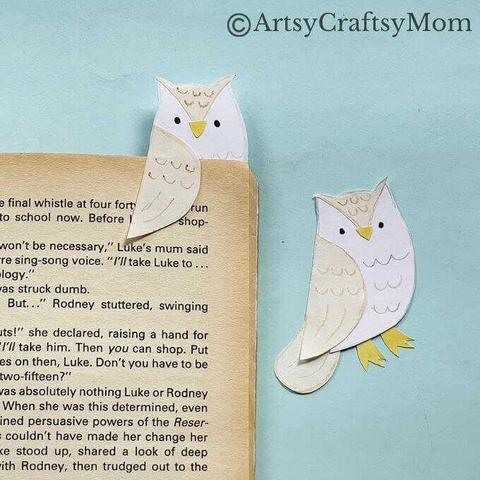 Hoot hoot! Here's a fun and easy owl bookmark craft that kids will love to make! It's perfect to make your spring reading much more fun!