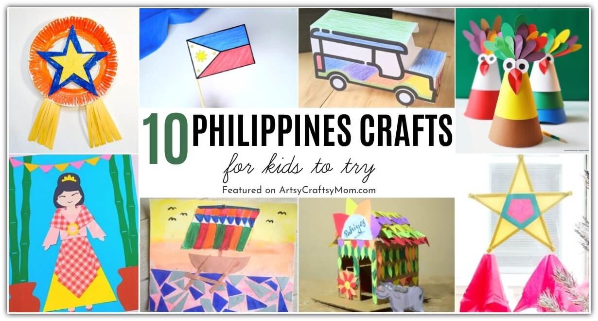10 Phenomenal Philippines Crafts for Kids 14 These Phenomenal Philippines Crafts for Kids are perfect to learn more about the amazing culture of this island country in South East Asia!