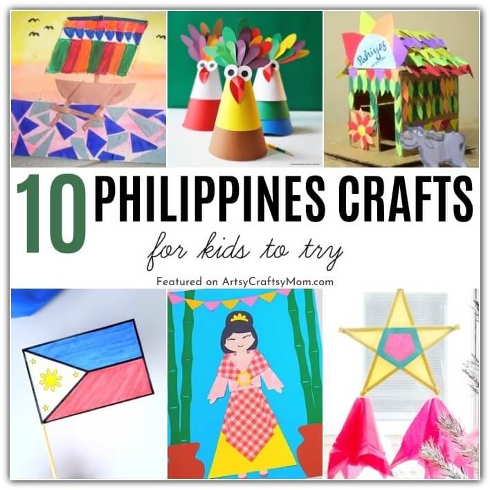 10 Phenomenal Philippines Crafts for Kids 12 These Phenomenal Philippines Crafts for Kids are perfect to learn more about the amazing culture of this island country in South East Asia!