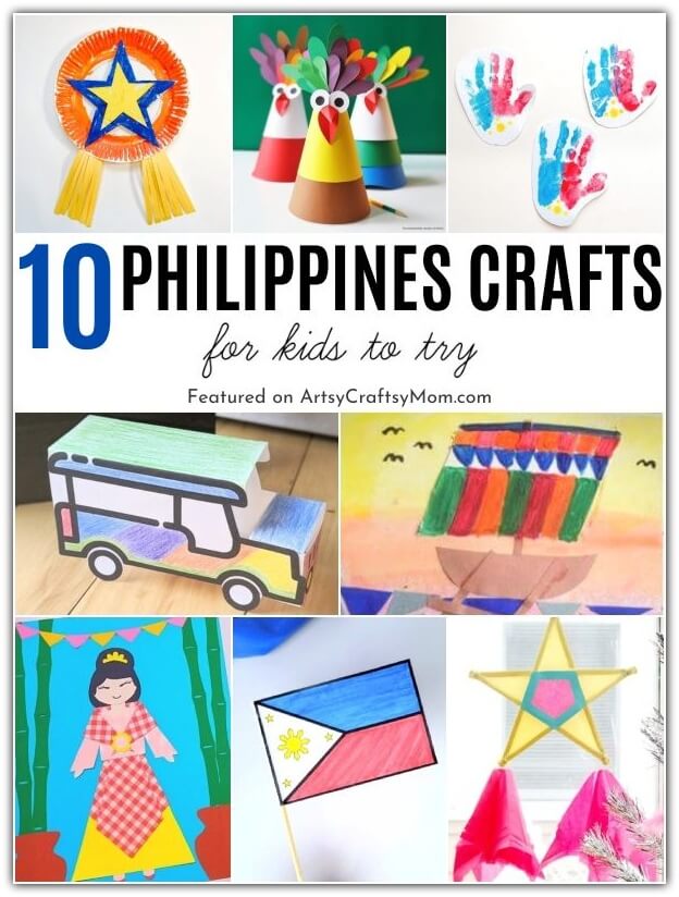 10 Phenomenal Philippines Crafts for Kids 13 These Phenomenal Philippines Crafts for Kids are perfect to learn more about the amazing culture of this island country in South East Asia!