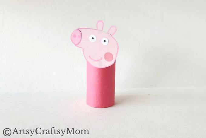 Adorable Toilet Paper Roll Peppa Pig Craft 9 Peppa fans assemble! Here is an adorable Toilet Paper Roll Peppa Pig Craft for you to make and play with. All you need are basic craft supplies!