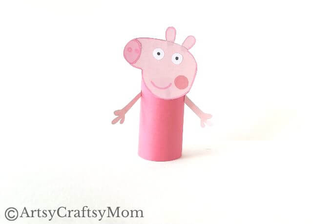 Adorable Toilet Paper Roll Peppa Pig Craft 10 Peppa fans assemble! Here is an adorable Toilet Paper Roll Peppa Pig Craft for you to make and play with. All you need are basic craft supplies!